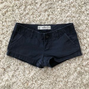 Hollister navy blue shorts